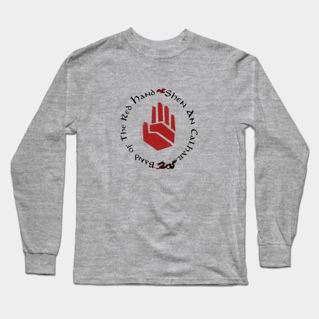 The Band of The Red Hand  - Wheel of Time Long Sleeve T-Shirt by notthatparker